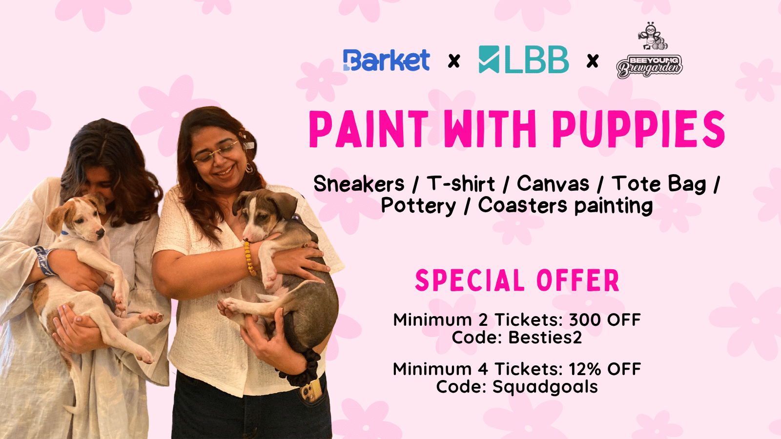 Paint With Puppies | 6th July 2025 Sunday | BeeYoung Brewgarden 1 Paint With Puppies | 6th July 2025 Sunday | BeeYoung Brewgarden LBB BeeYoung 6th July 3 Paint With Puppies | 6th July 2025 Sunday | BeeYoung Brewgarden