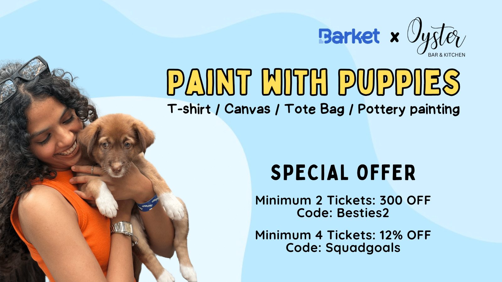 Paint With Puppies | 2nd Nov 2025 Sunday | Oyster, Bar & Kitchen, HSR Bengaluru 1 Paint With Puppies | 2nd Nov 2025 Sunday | Oyster, Bar & Kitchen, HSR Bengaluru Hyderabad tiger lily 2 Paint With Puppies | 2nd Nov 2025 Sunday | Oyster, Bar & Kitchen, HSR Bengaluru